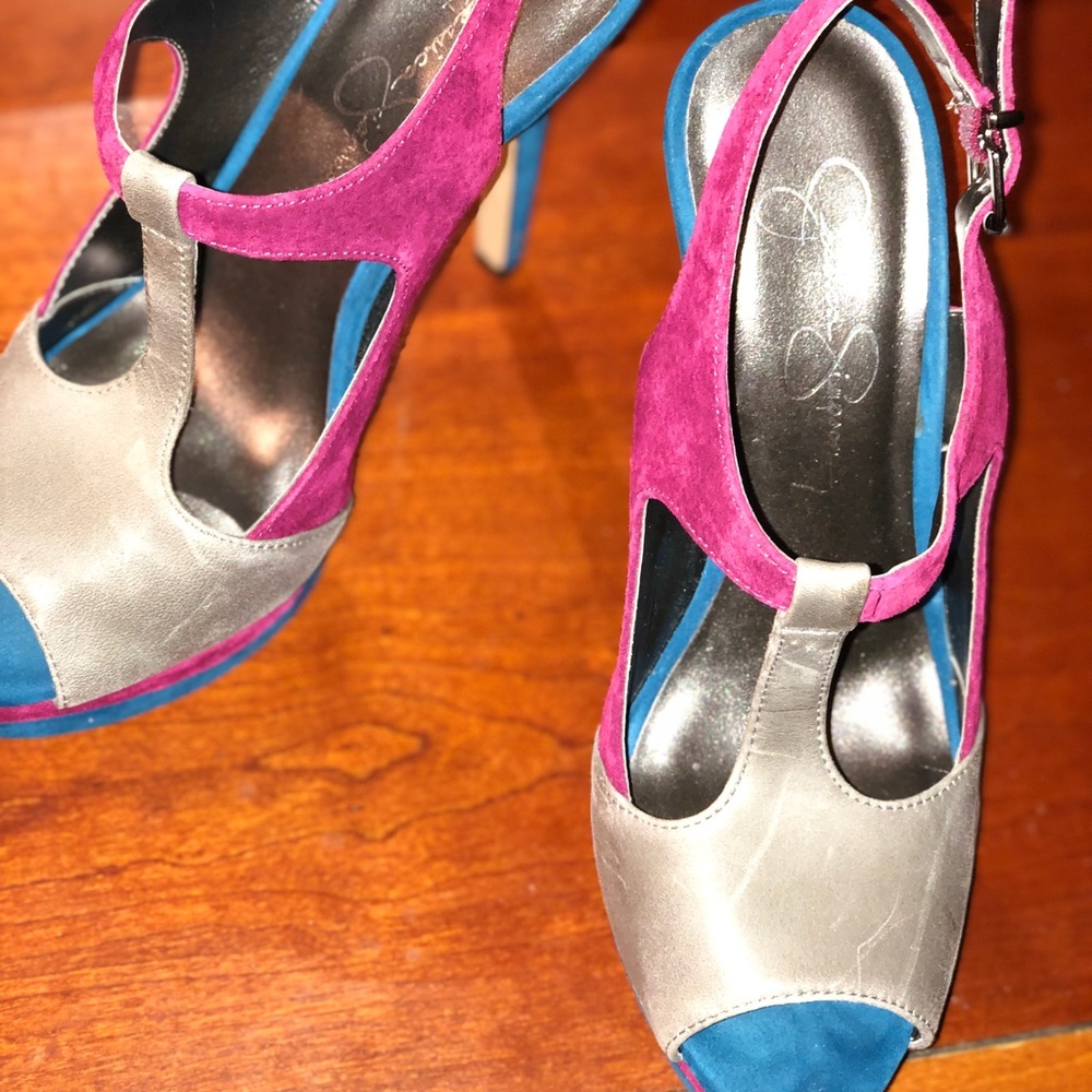 Jessica Simpson | Suede High Heels